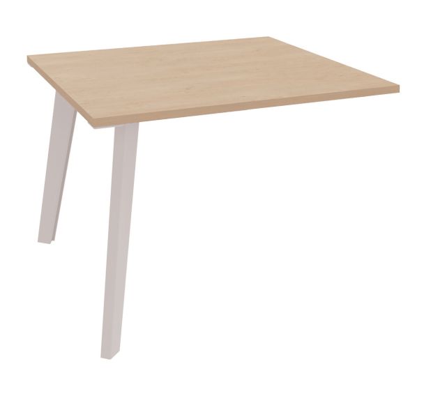 Extension pour table ovale Stelly 4 pieds métal L120xP120cm-Simmob