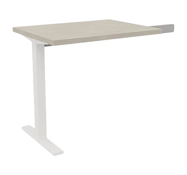 Extension retour de bureau IDEA pied fixe - Quadrifoglio