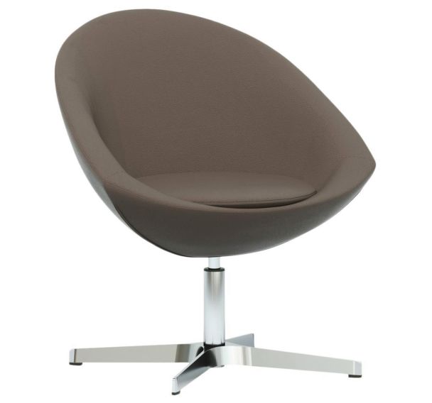 Fauteuil Agio enduit PVC 1021-1 (cigarette allumette) - Quadrifoglio