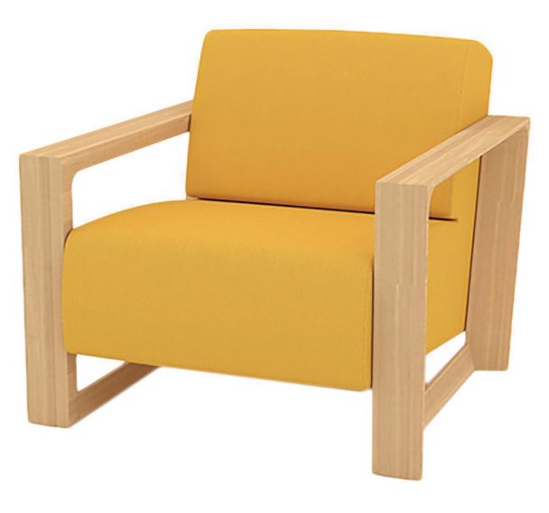 Fauteuil Arco tissu Trévira M1 - Quadrifoglio