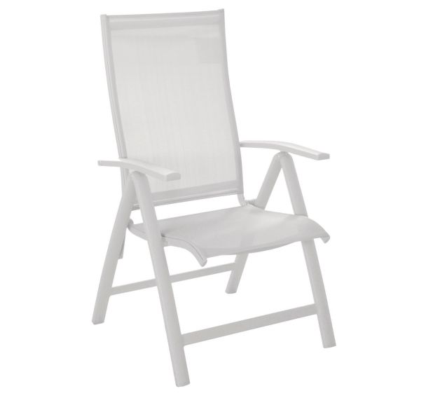 Fauteuil ELEGANCE multipositions TPEP/alu - Proloisirs