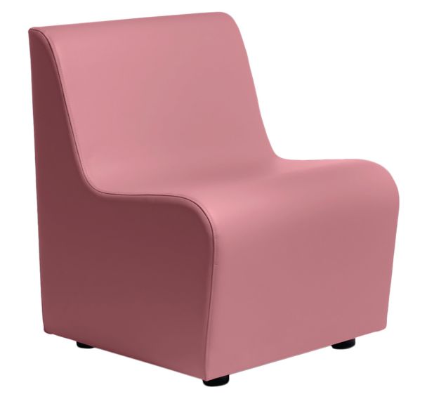 Fauteuil Ergo 1 place tissu simili cuir - Spouf
