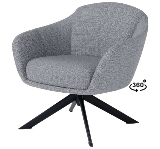 Fauteuil Limasol gris clair-Somcasa