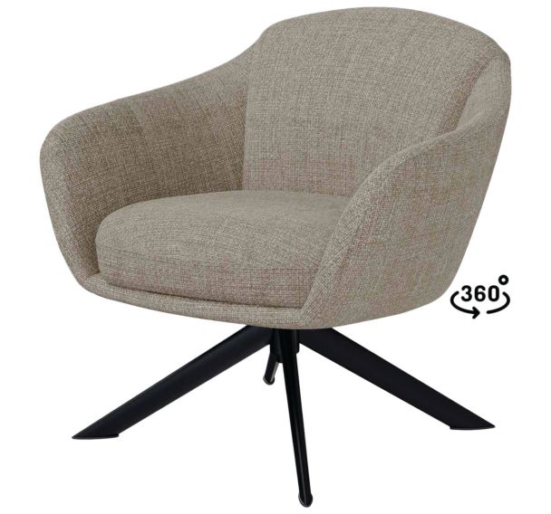 Fauteuil Limasol taupe-Somcasa