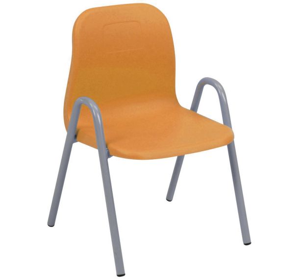 Fauteuil Lise - Piétement coloris: Gris