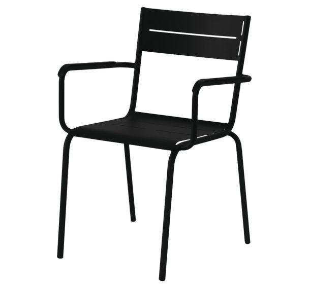 Fauteuil Moncada acier 4 pieds - Jayso