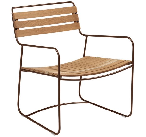 Fauteuil bas Teck Surprising - Fermob