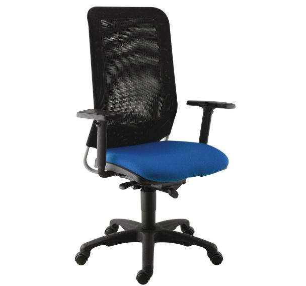 Fauteuil bureau piètement noir Diaz - Sokoa
