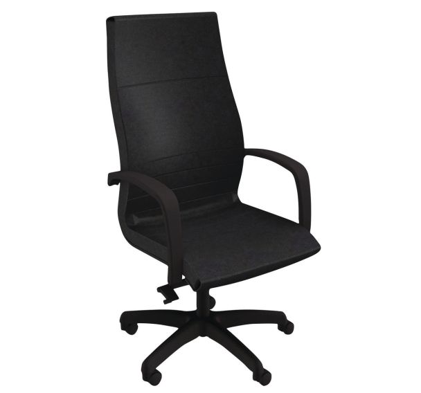 Fauteuil direction Dama revêtement simili cuir - Quadrifoglio