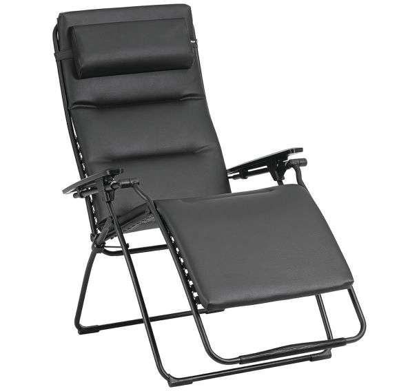 Fauteuil de relaxation Eclipse XL simili cuir M2 - noir