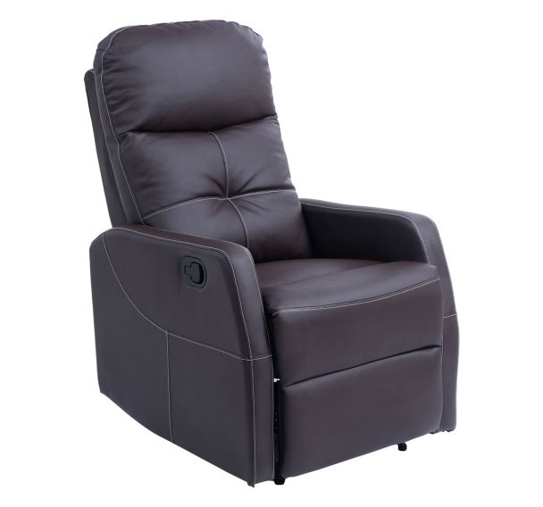 Fauteuil de relaxation simili cuir Mercato - Identités