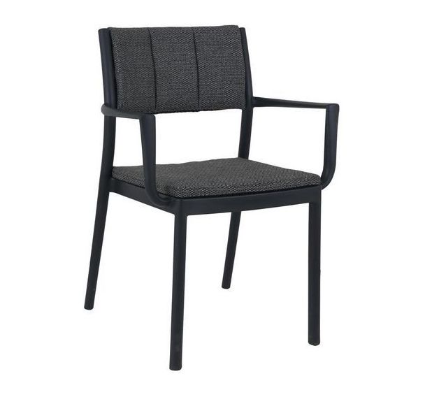 Fauteuil empilable avec coussin amovible Rocco - Veba