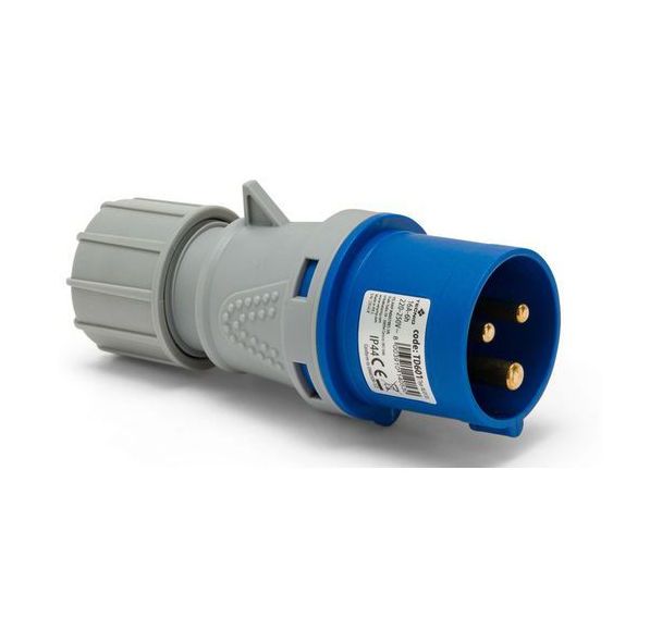 Fiche électrique CEE 16A - 3 à 5 broches - Velamp