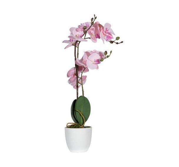 Fleur artificielle orchidée rose 50 cm-Meet By Paperflow