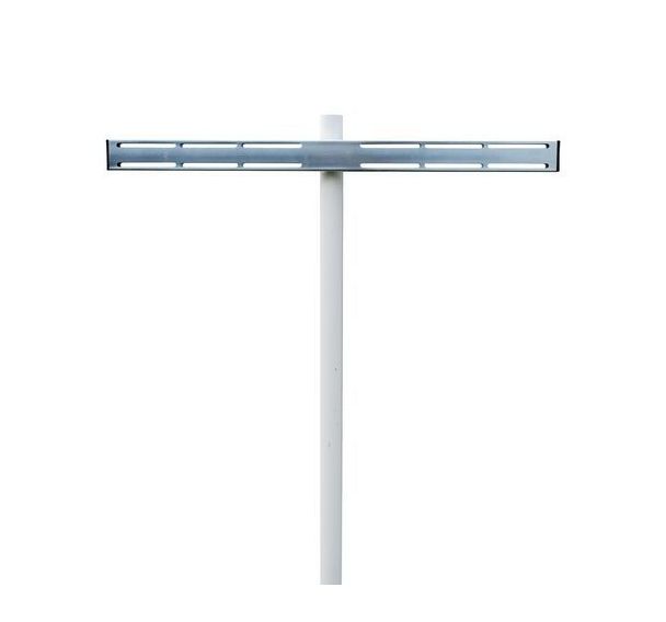 Fourche pour pose de 2 miroirs sur poteau 60 à 90 mm