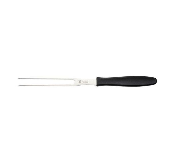Fourchette 2 dents manche noir L 130mm