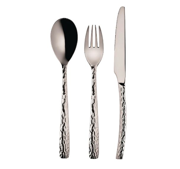 Fourchette à dessert en inox Tam-Tam-Lebrum