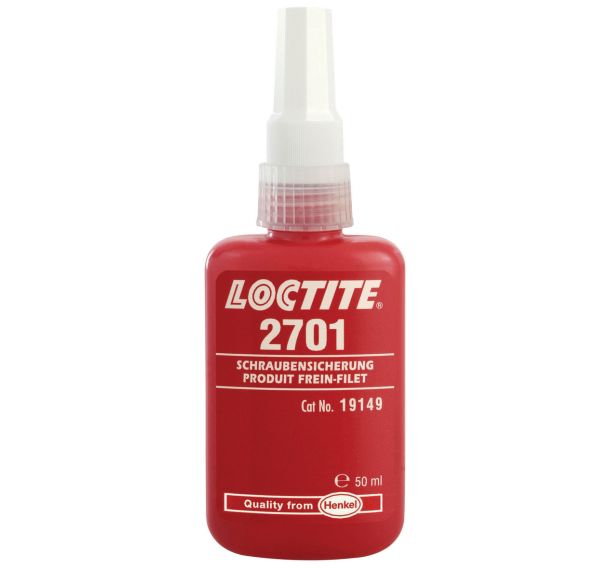 Freinfilet vert fluorescent 2701 Loctite - 50 ml