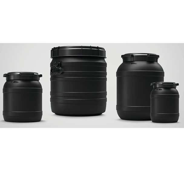Fût à grande ouverture anti-UV - Homologué UN-X  6L à 55 L - Curtec