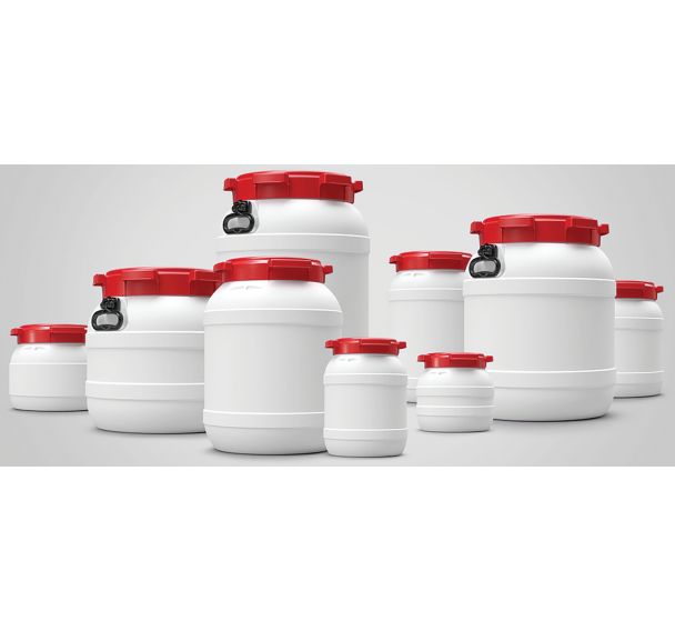 Fût grande ouverture scellable homologué UN-X - 2.9 L à 68 L - Curtec
