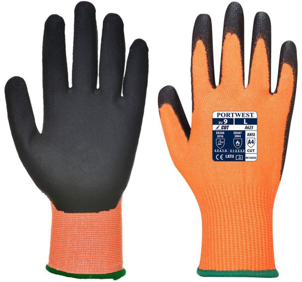 Gant anti-coupure Vis-Tex niveau D enduit PU A625 - Portwest