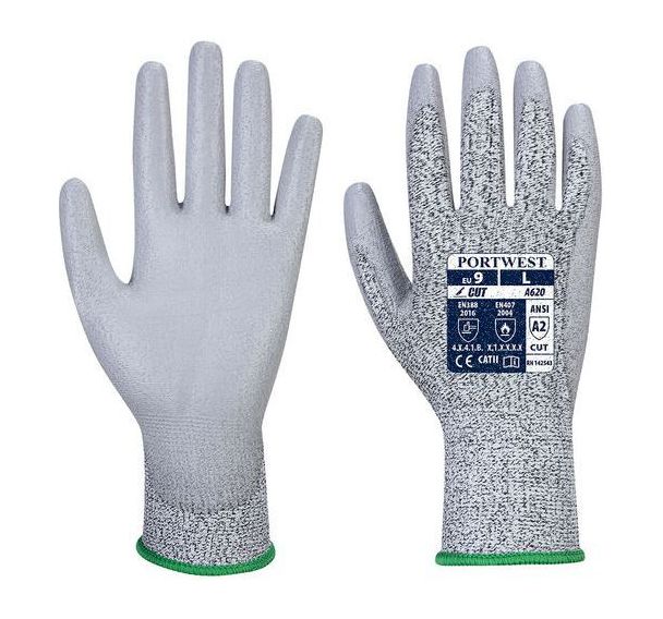 Gant anticoupure niveau B enduction paume PU A620 - Portwest