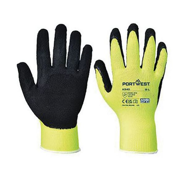 Gant de manutention Grip HiVis A340 - Portwest