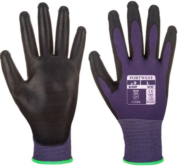 Gant de manutention tactile enduction PU A195 - Portwest
