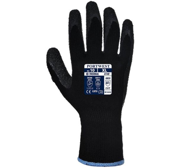 Gant de protection froid enduit latex A140 - Portwest