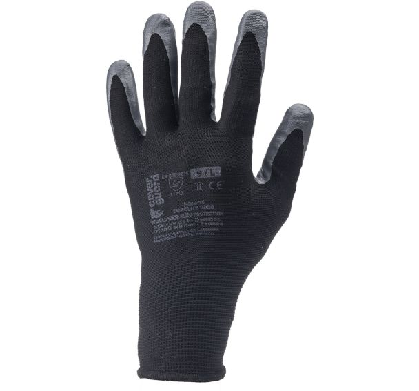 Gants Eurolite 1NIBB J13 enduit nitrile gris - Coverguard
