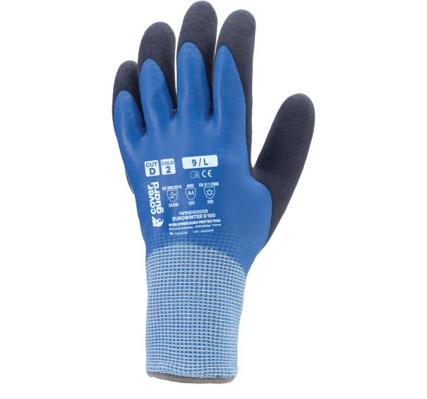 Gants Eurowinter D100 J13 CUT D. HPPE - Coverguard