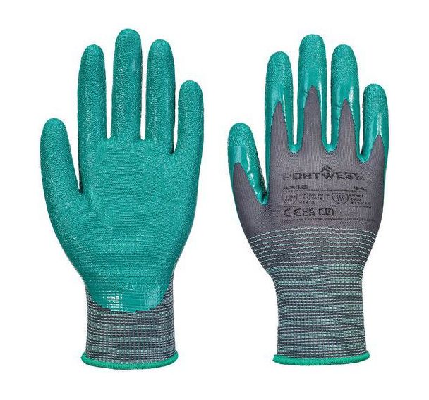 Gants Grip 15 en nitrile - Portwest