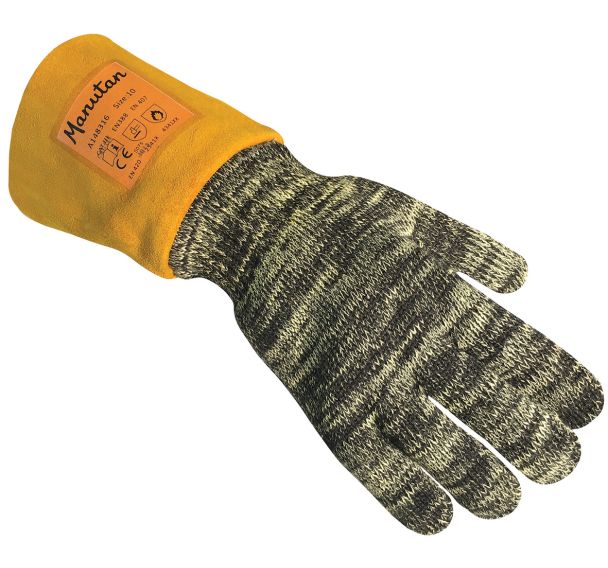 Gants anti chaleur T10 Noir/Jaune