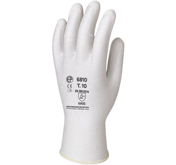 Gants anti coupure Eurocut 6810 - Blanc - Coverguard