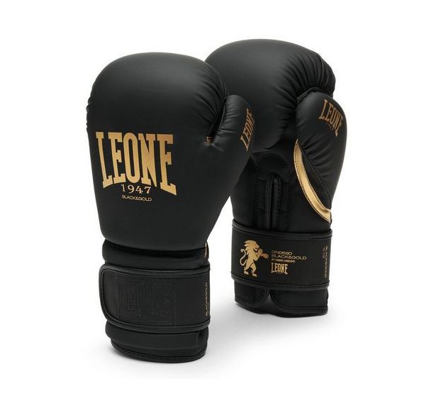 Gants de boxe Leone Idol Black&Gold - Montana