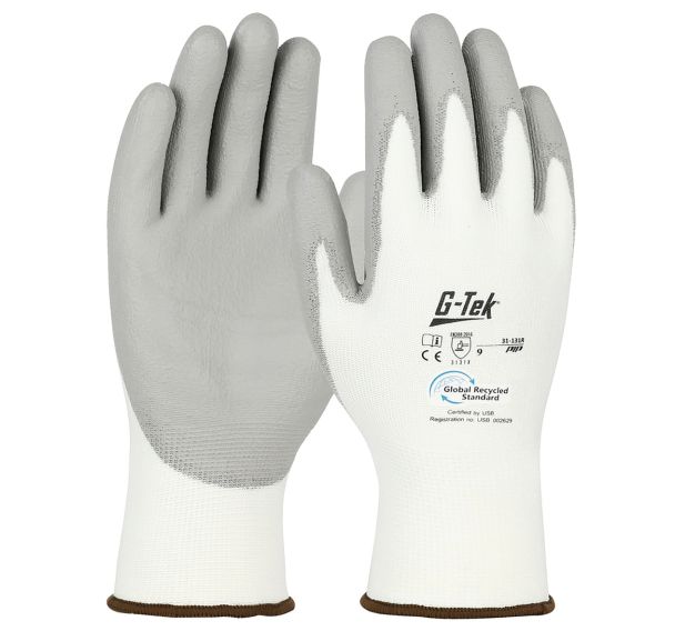 Gants de manutention g-tek 3rx enduction en plastique recyclé - pip