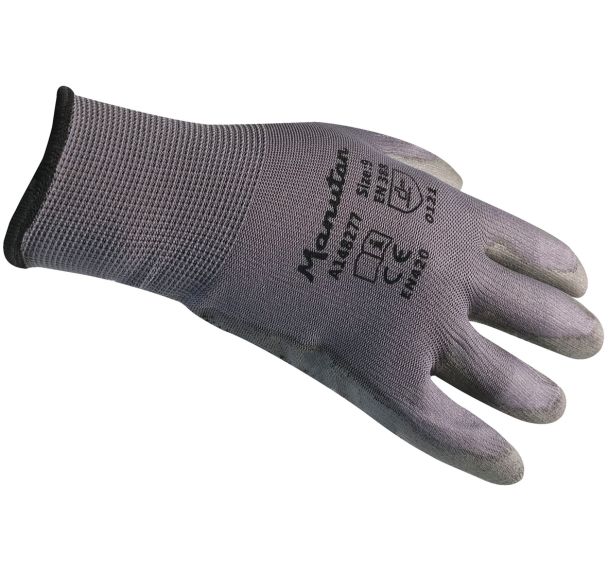 Gants de manutention gris à picots PVC - Manutan Expert