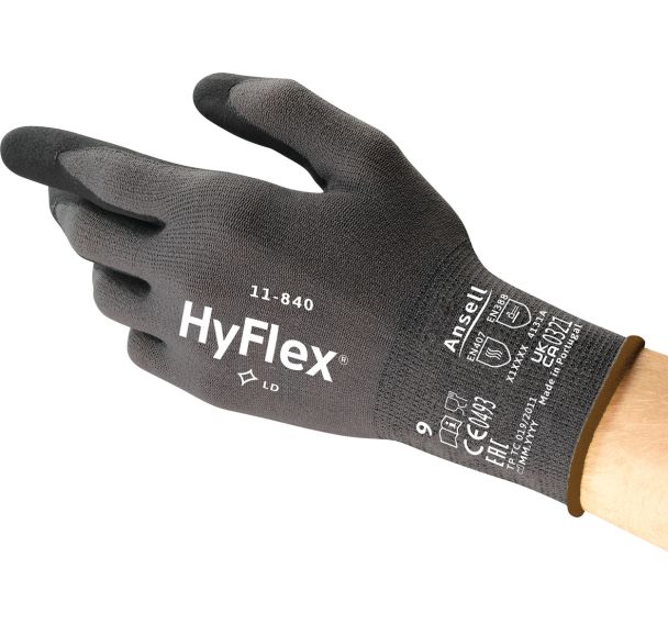 Gants de manutention revêtement nitrile HyFlex® 11-840 - Ansell