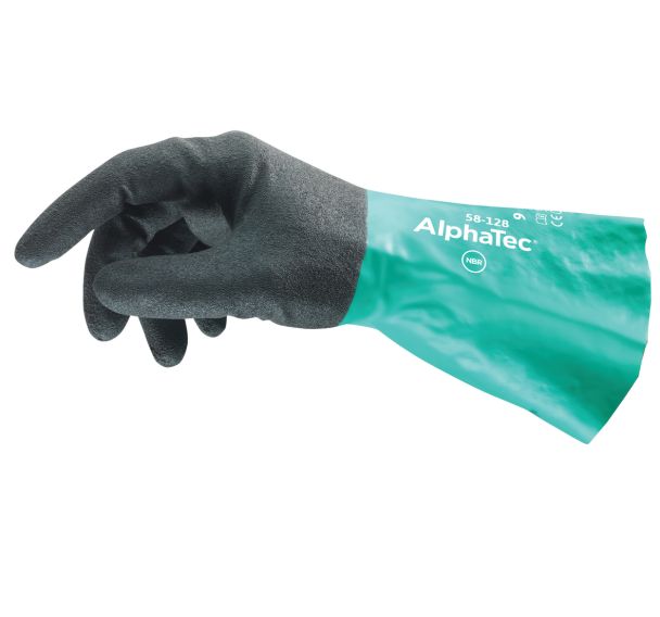 Gants de protection chimique en nitrile Alphatec® 58-128 - Ansell