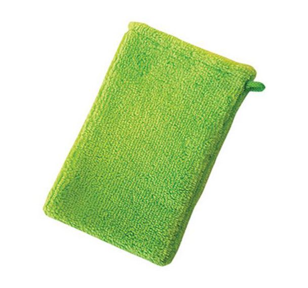 Gants toilette microfibre