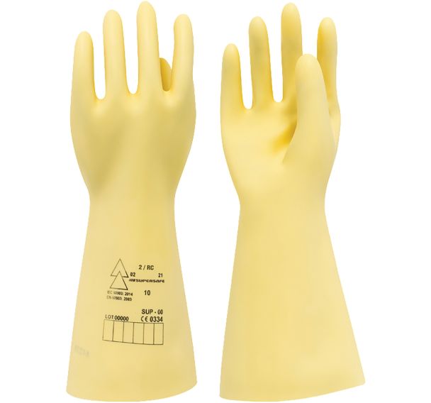 Gants électricien latex classe 2 - Catu