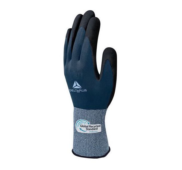 Gants polyester recyclé 51% enduit nitrile - VE723GREEN