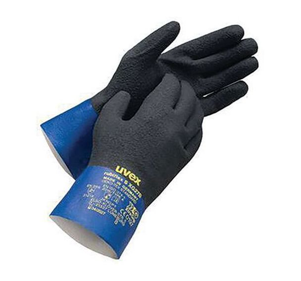 Gants protection chimique Rubiflex S XG27B - Uvex