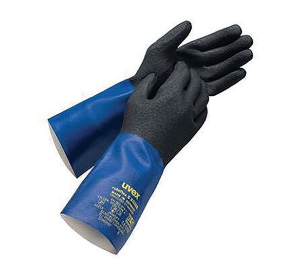 Gants protection chimique Rubiflex S XG35B - Uvex