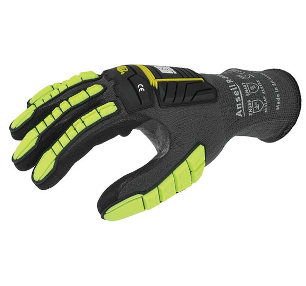 Gants renfort anti-chocs en TPR Ringers R840 - Ansell