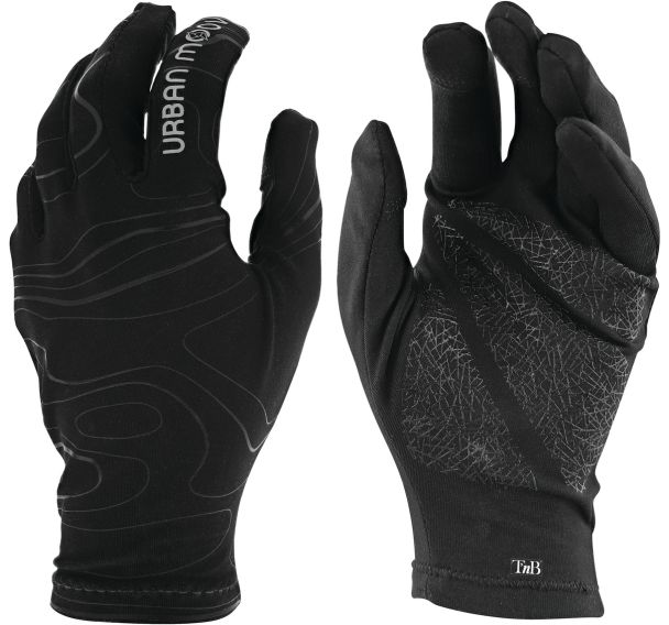 Gants tactiles grip mi-saison Urban Moov - Noir