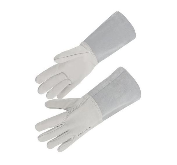 Gants tout fleur avec une manchette croûte de 15 cm - 10 paires