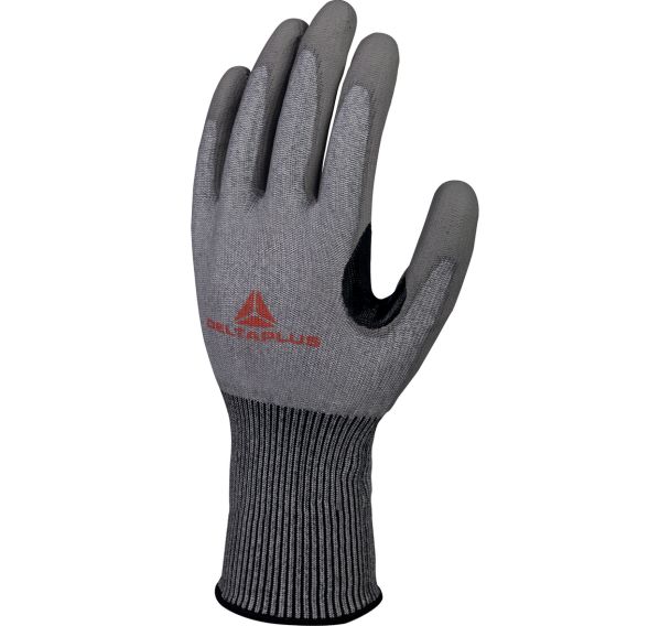 Gants tricot SOFTnocut® paume enduite PU et renfort VECUT42GN