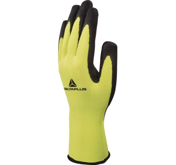 Gants tricot polyester paume enduite mousse latex - Delta Plus