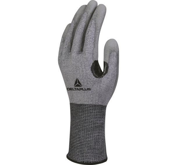 Gants tricot anti coupure PU renfort pouce index - Delta Plus